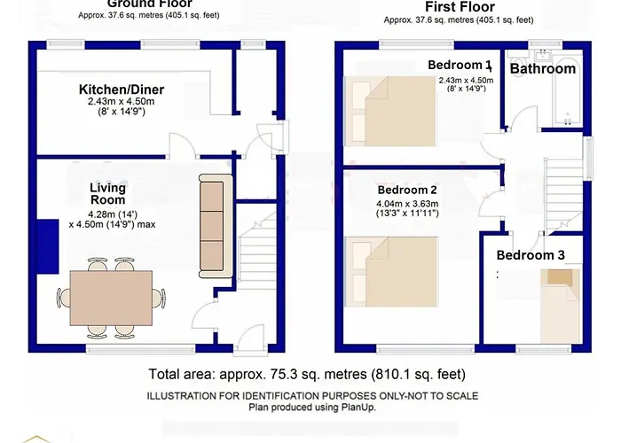 Comfortable 3 Bedrooms House - Ideal For Family And Contractors - Free Wifi, Projector In Bedroom And Free Parking For 2 Cars